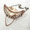 Unusual Necklace, Wire Wrapped Jewelry for Women - Arkayscreations