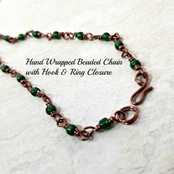 Unusual Necklace, Wire Wrapped Jewelry for Women - Arkayscreations