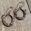 Wire Weave Sunburst Necklace Earring Set ~ Arkayscreations